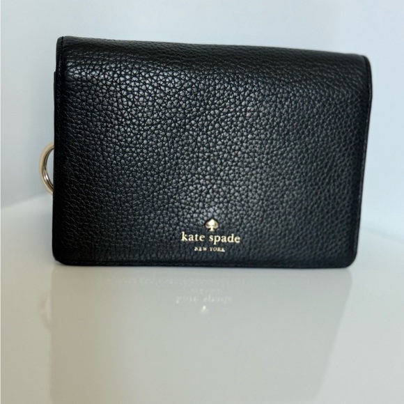kate spade Accessories - Kate Spade Small Bifold Black Keychain Wallet
